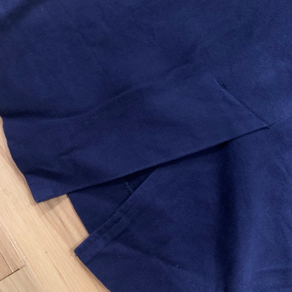 Gap Navy Clean Academia Blue Cotton Pencil Skirt - Picture 8 of 8